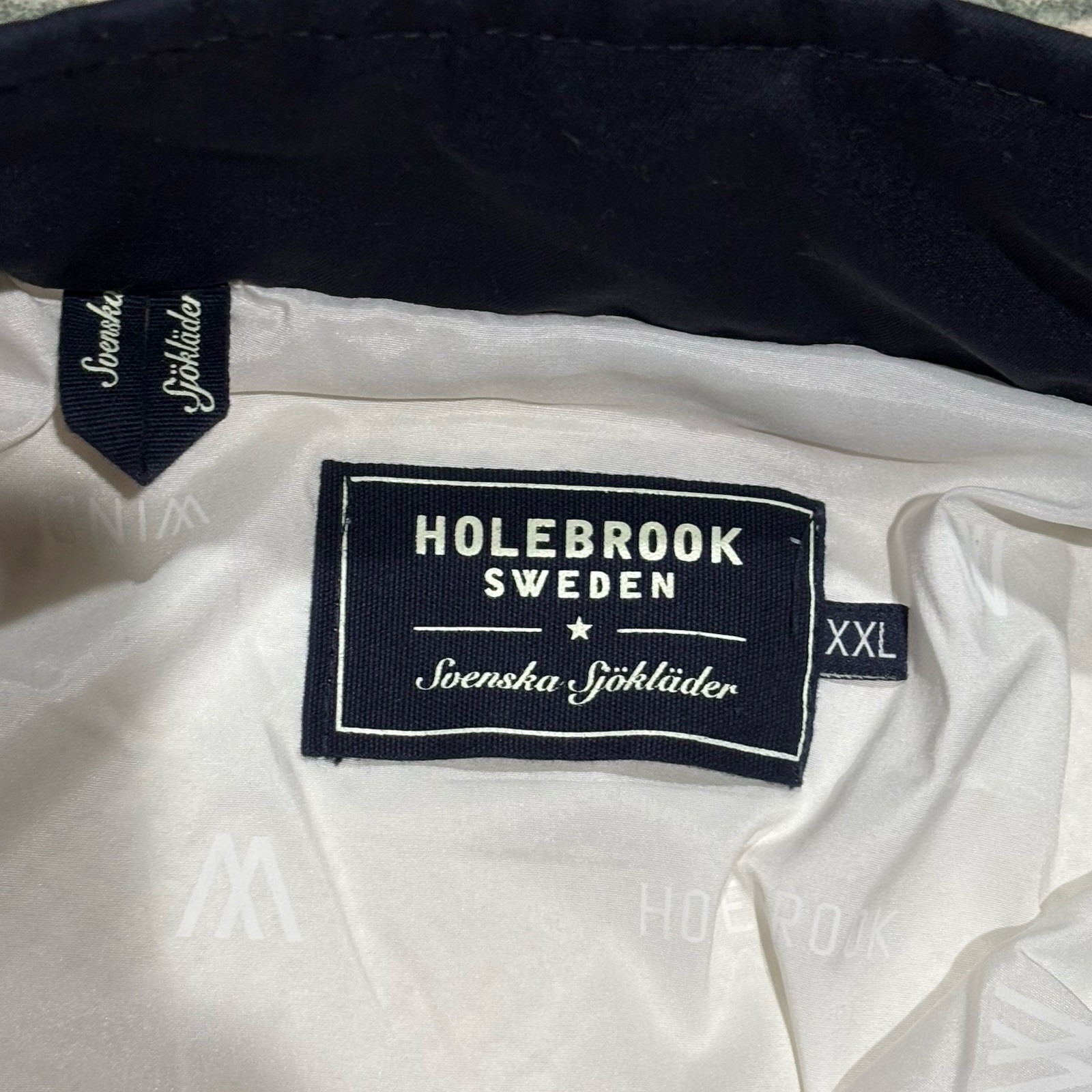 Holebrook "Norwegian Flag" Sweater 2xl Off White Textured Knit Sweater Euc — image 3 of 8